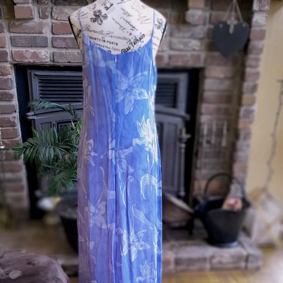 Hugo Buscati Collection Vintage Purple Floral Dress - Picture 4 of 7